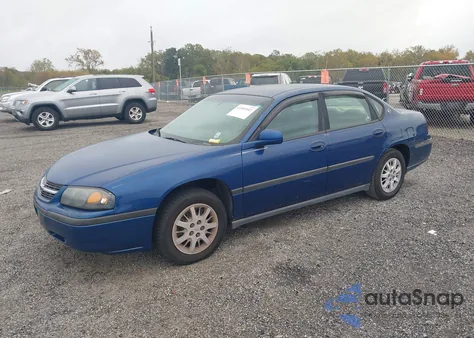 2003 Chevrolet Impala from USA, damaged, VIN 2G1WF52E139176461